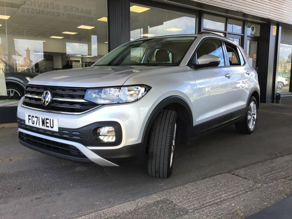 Volkswagen T-Cross Tsi Se Suv FG71WEU Silver #3