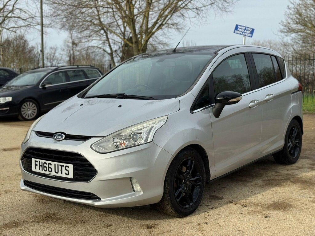 Ford B-Max 1.0T Ecoboost Zetec Silver Edition Euro 6 Ss FH66UTS Silver #2