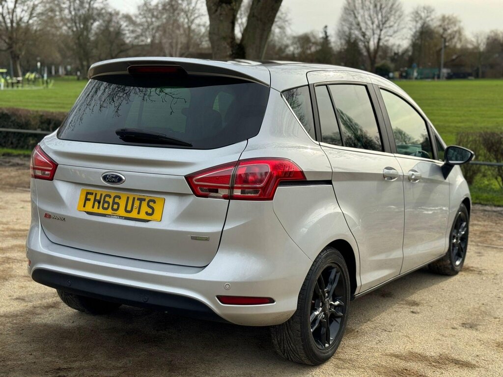 Ford B-Max 1.0T Ecoboost Zetec Silver Edition Euro 6 Ss FH66UTS Silver #3