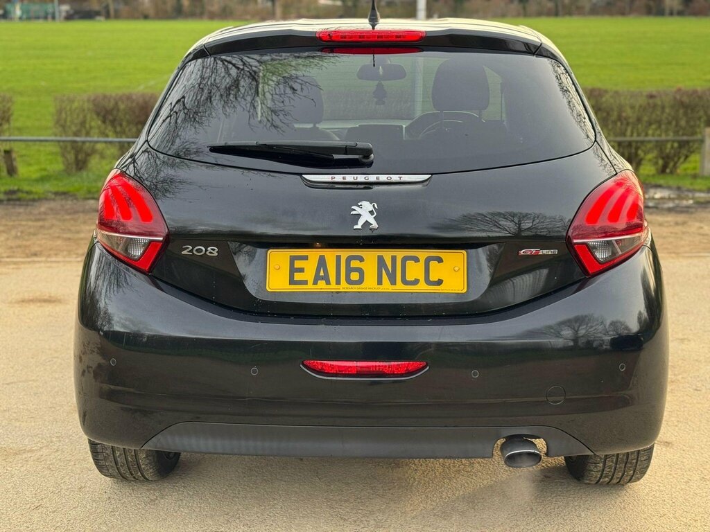 Peugeot 208 1.2 Puretech Gt Line Euro 6 Ss EA16NCC Black #6