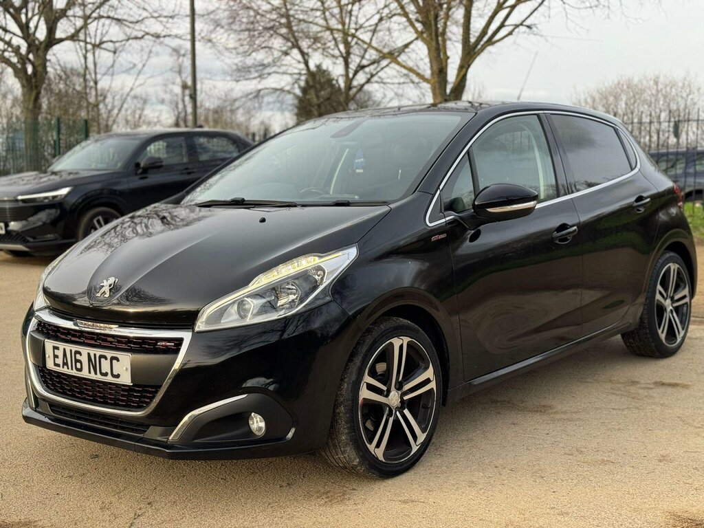 Peugeot 208 1.2 Puretech Gt Line Euro 6 Ss EA16NCC Black #2