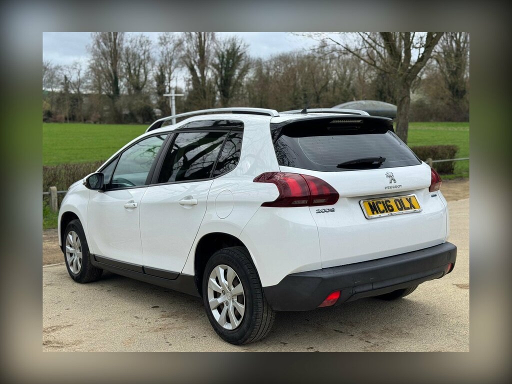 Peugeot 2008 1.2 Puretech Access Ac Euro 6 MC16OLX White #4