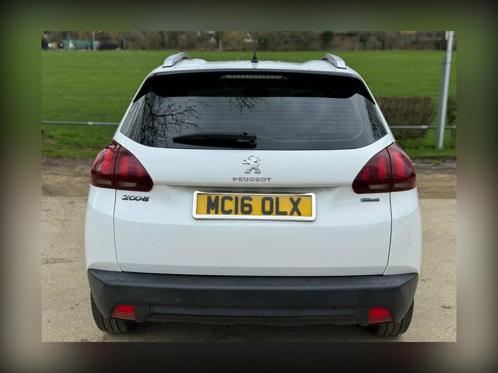 Peugeot 2008 1.2 Puretech Access Ac Euro 6 MC16OLX White #6