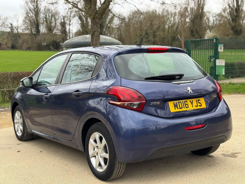 Peugeot 208 1.2 Puretech Active Euro 6 MD16YJS Blue #4