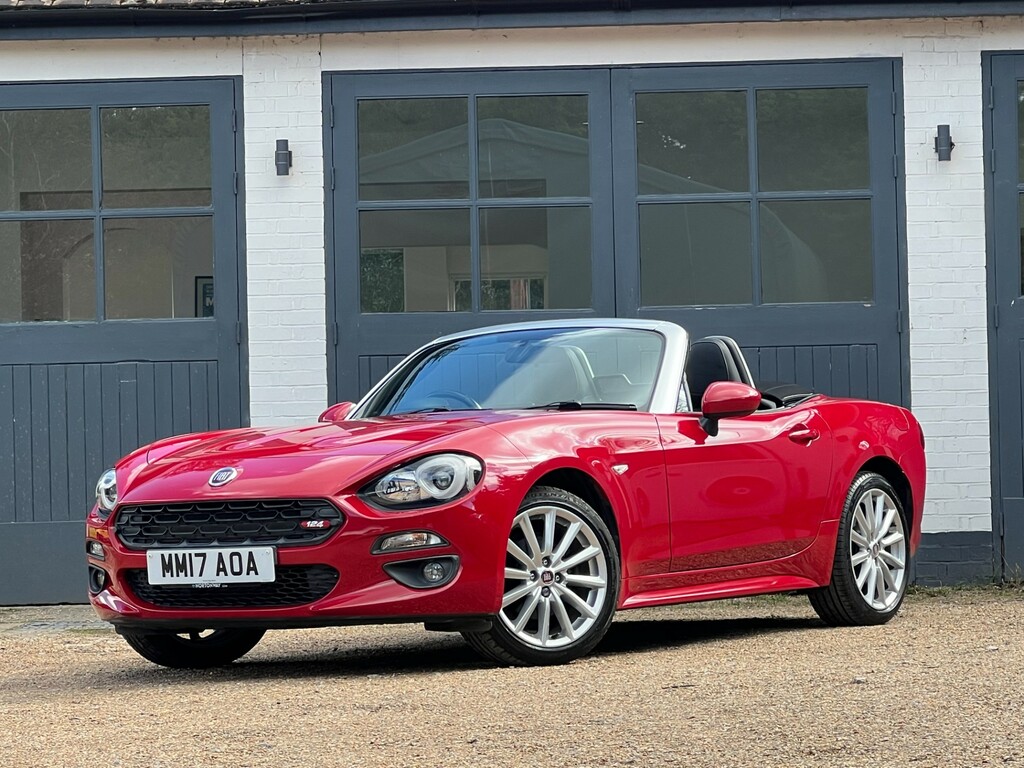 Fiat 124 Spider 1.4 Multiair Lusso Convertible Euro 6 Red #5