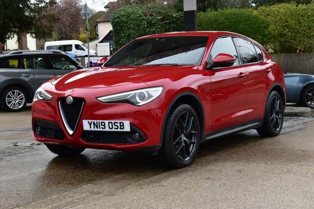 Alfa Romeo Stelvio 2.2 Td Milano Edizione Suv Q4 Awd YN19OSB Red #3