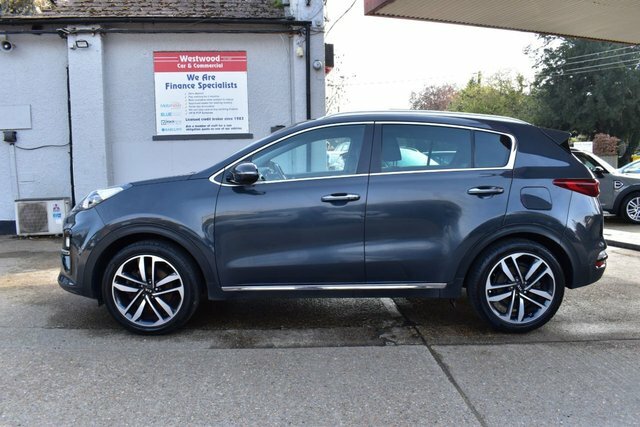 Kia Sportage 1.6 Crdi Ecodynamics 4 Suv Hybrid Manu EY69UMS Grey #4