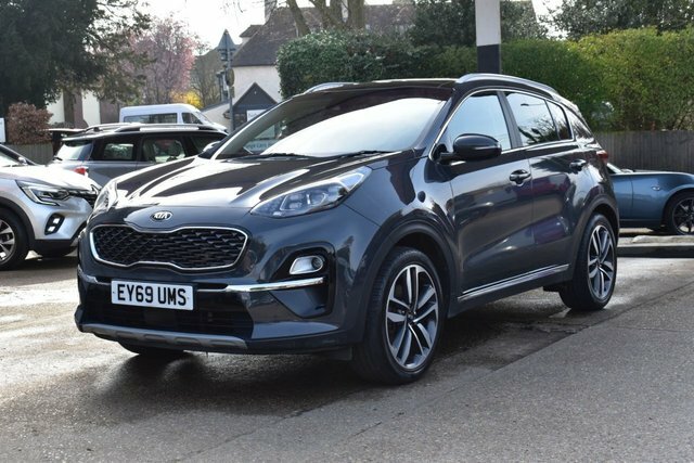 Kia Sportage 1.6 Crdi Ecodynamics 4 Suv Hybrid Manu EY69UMS Grey #3