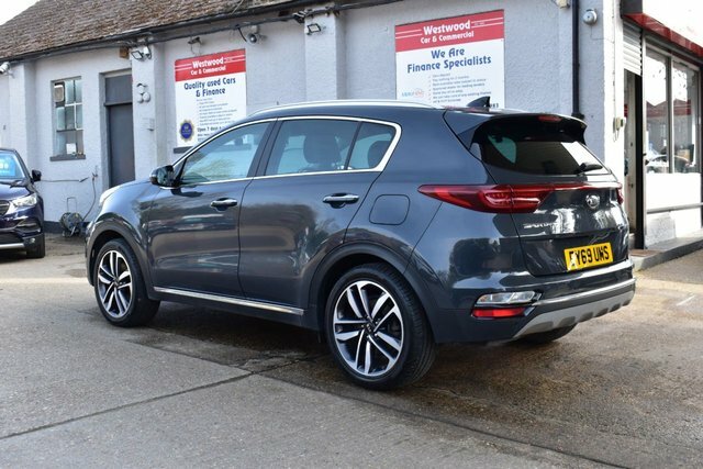 Kia Sportage 1.6 Crdi Ecodynamics 4 Suv Hybrid Manu EY69UMS Grey #5