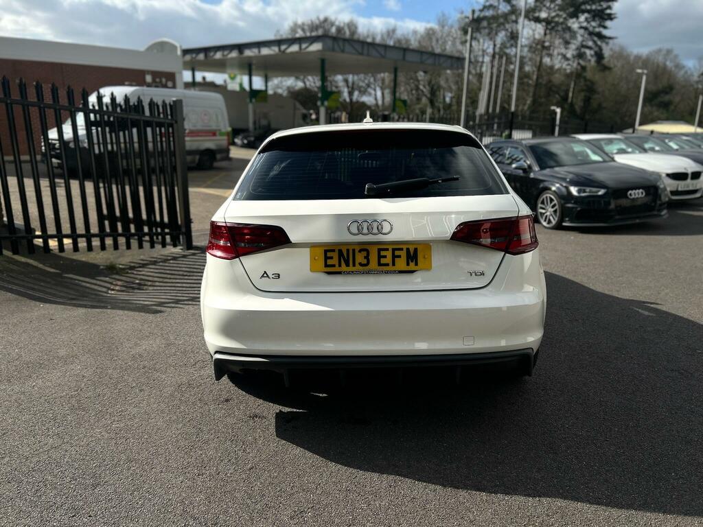 Audi A3 2.0 Tdi Se Sportback Euro 5 Ss EN13EFM White #6