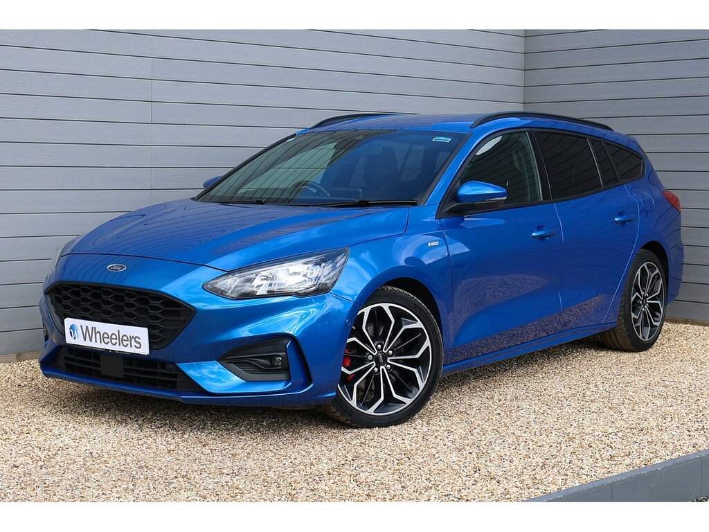 Ford Focus Ecoblue St-line X Blue