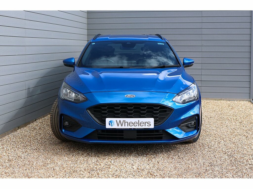 Ford Focus Ecoblue St-line X Blue #4