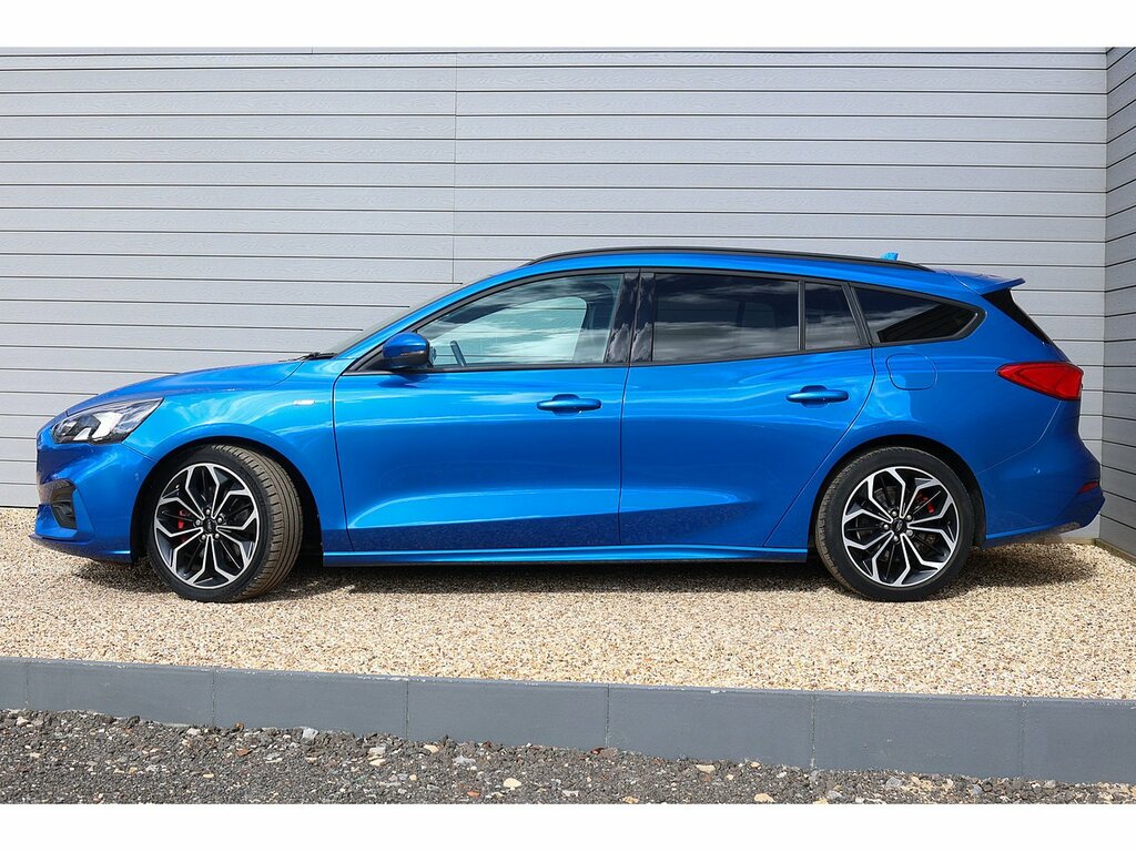 Ford Focus Ecoblue St-line X Blue #6