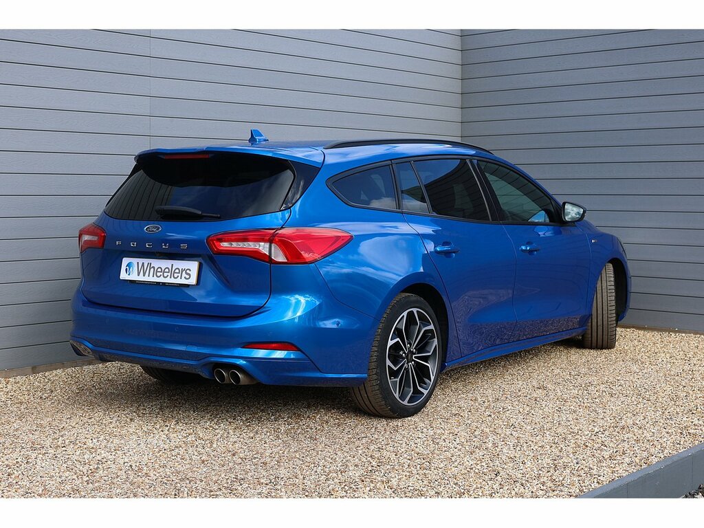 Ford Focus Ecoblue St-line X Blue #3