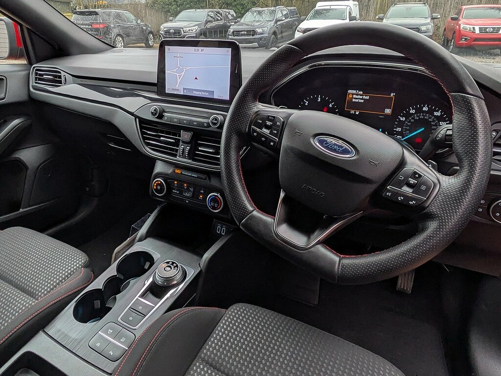 Ford Focus Ecoblue St-line MX71VKA Red #2