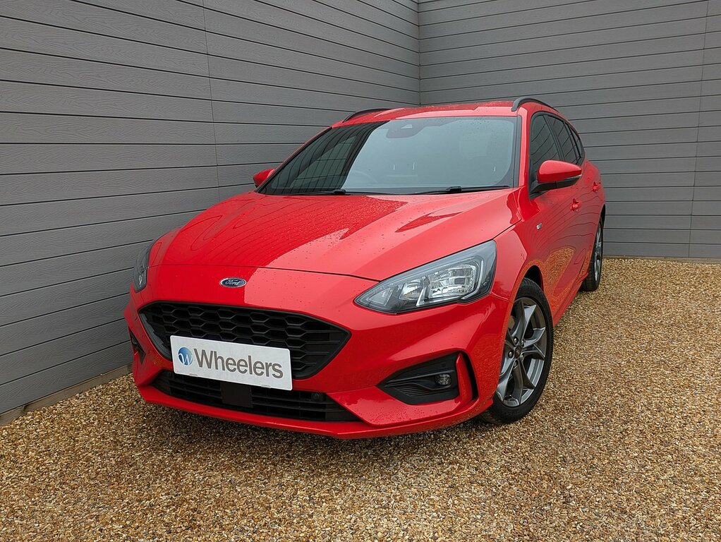 Ford Focus Ecoblue St-line MX71VKA Red #4