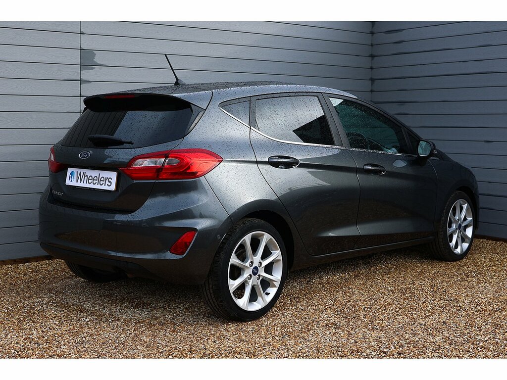 Ford Fiesta T Ecoboost Titanium WO17YPK Grey #3