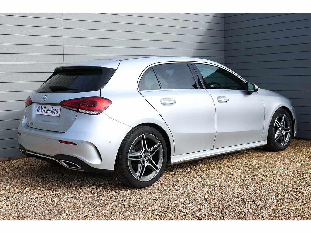 Mercedes-Benz A Class A200d Amg Line OY69PZW Silver #3