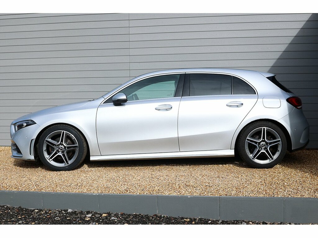 Mercedes-Benz A Class A200d Amg Line OY69PZW Silver #6