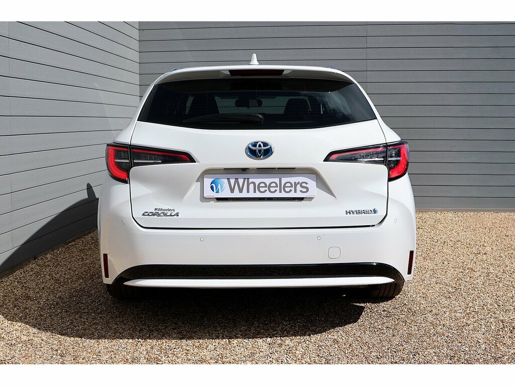 Toyota Corolla Vvt-h Icon Tech DU72YFD White #6