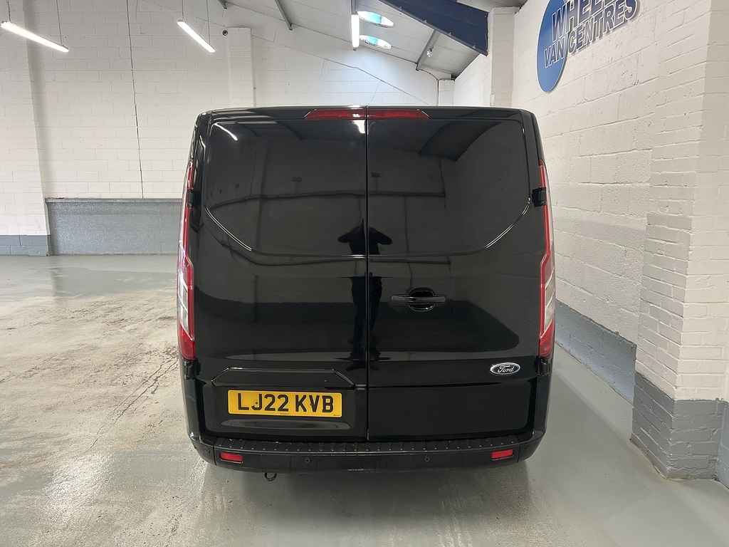 Ford Transit Custom 2.0 300 Ecoblue Limited Panel Van Manua LJ22KVB Black #3