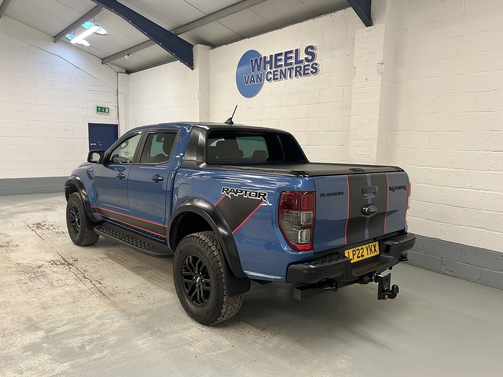 Ford Ranger 2.0 Ecoblue Raptor Pickup Double Cab Au LP22YKX Blue #3