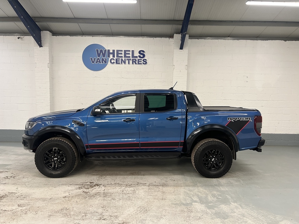 Ford Ranger 2.0 Ecoblue Raptor Pickup Double Cab Au LP22YKX Blue #2