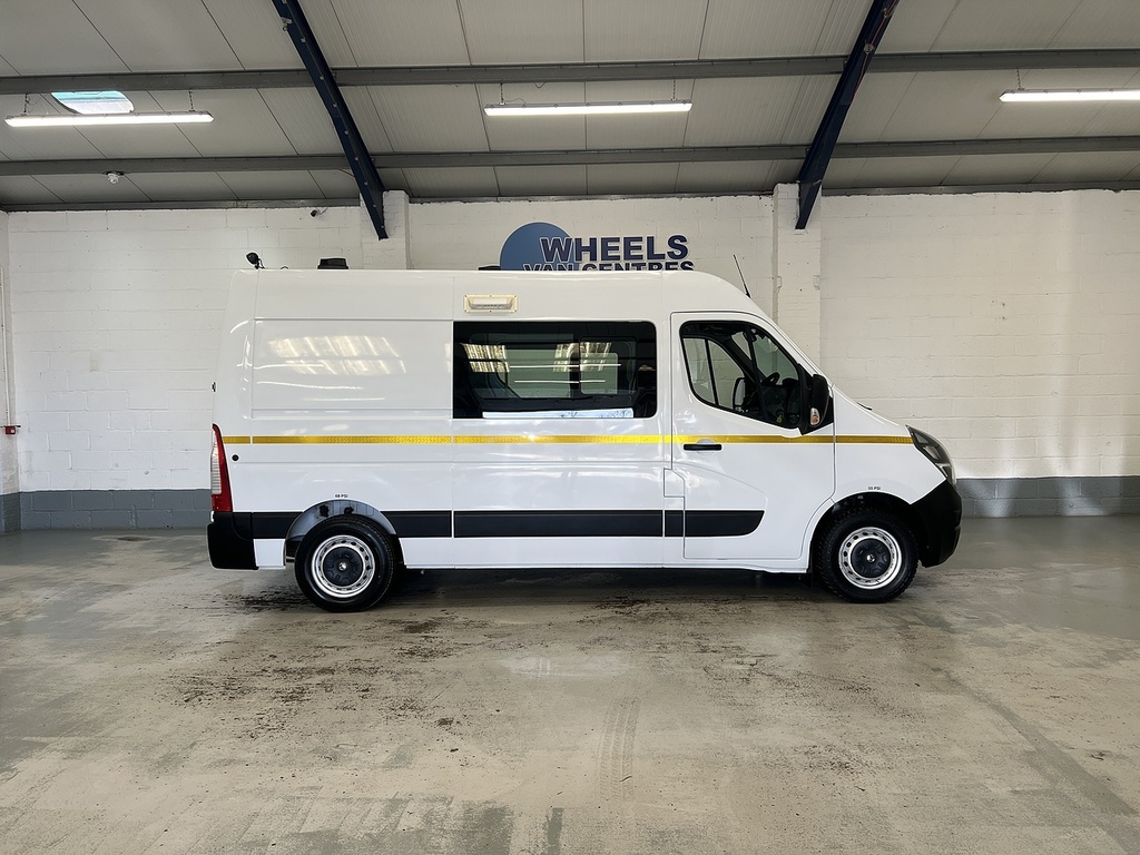 Vauxhall Movano Cdti 3500 Biturbo Edition 2.3 Welfare D White #6