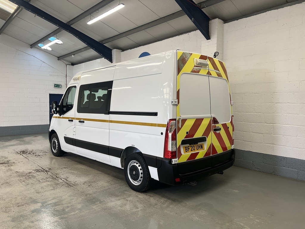 Vauxhall Movano Cdti 3500 Biturbo Edition 2.3 Welfare D White #3