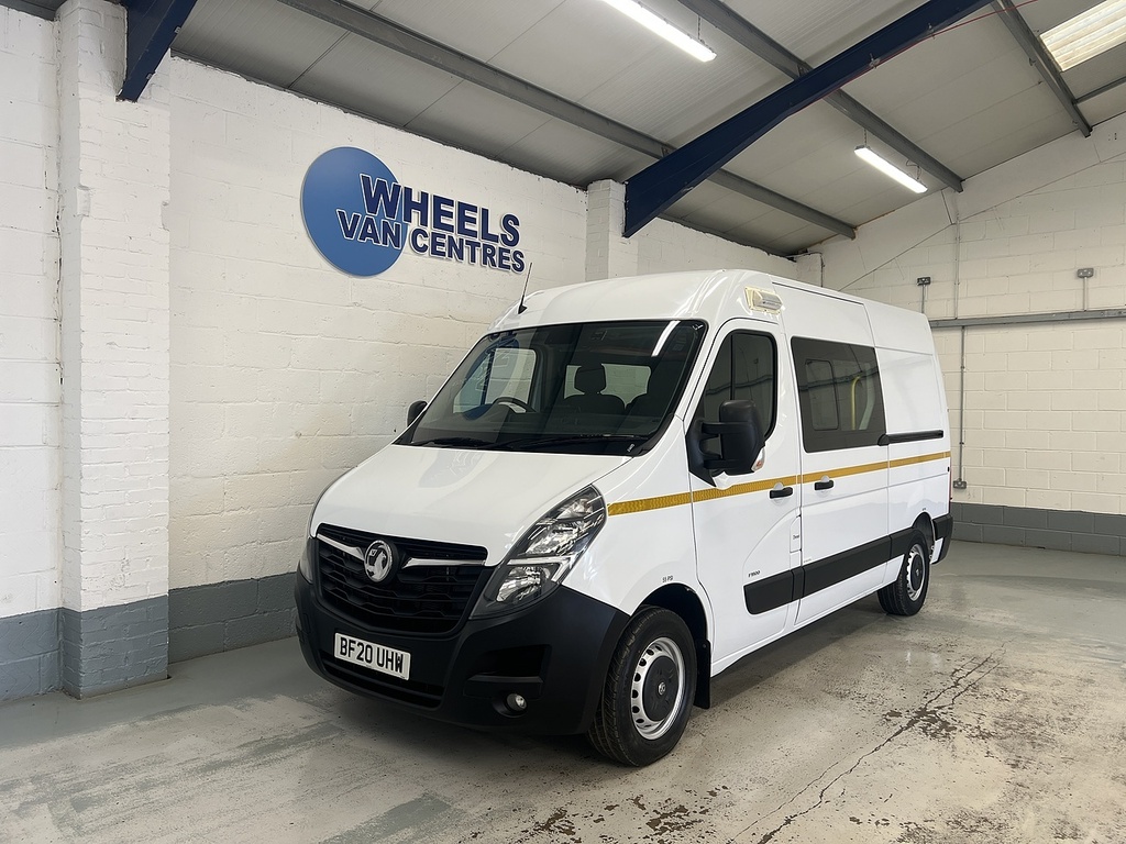 Vauxhall Movano Cdti 3500 Biturbo Edition 2.3 Welfare D White