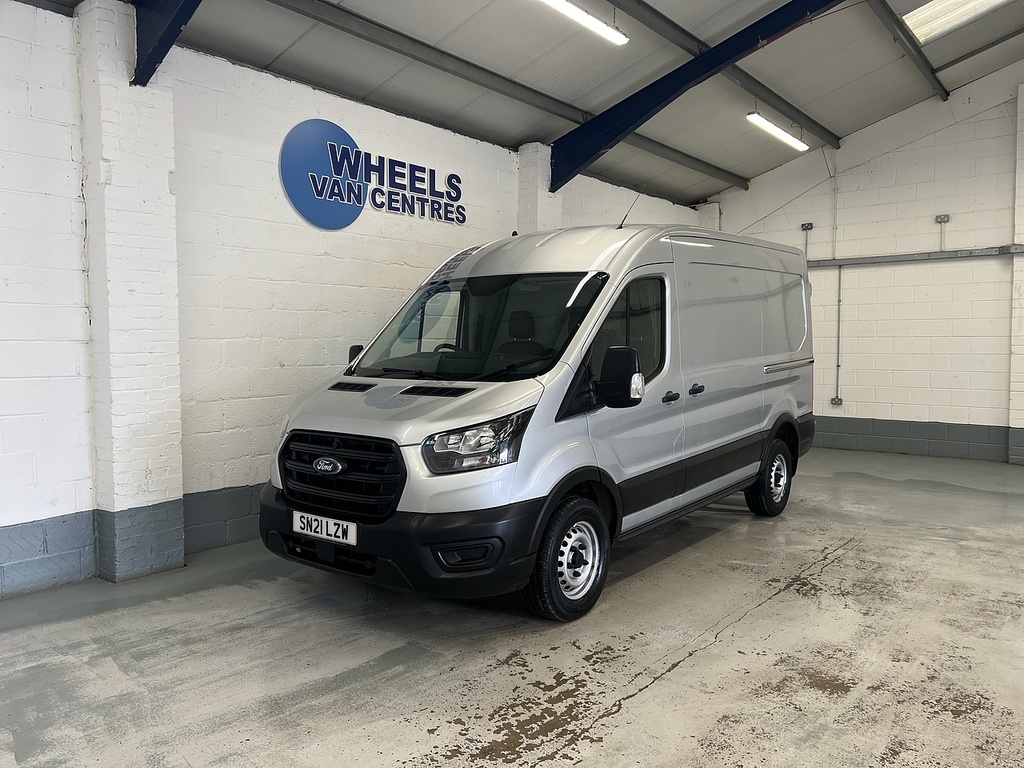 Ford Transit Custom 2.0 350 Ecoblue Leader Panel Van SN21LZW Silver