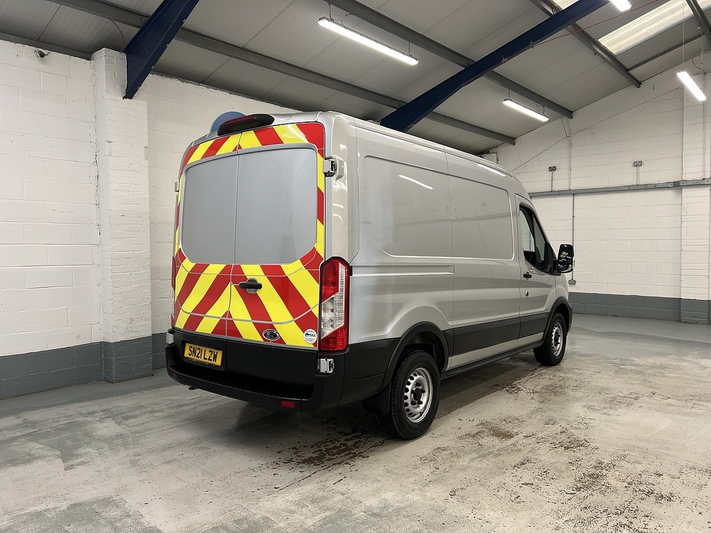 Ford Transit Custom 2.0 350 Ecoblue Leader Panel Van SN21LZW Silver #5