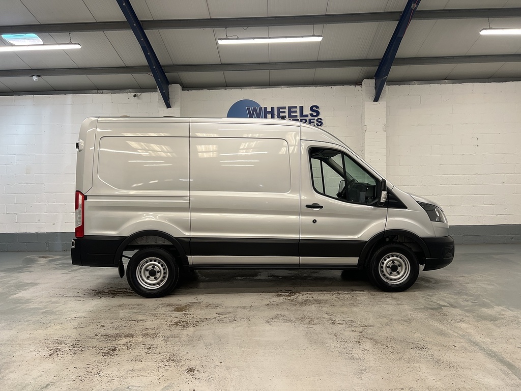 Ford Transit Custom 2.0 350 Ecoblue Leader Panel Van SN21LZW Silver #6