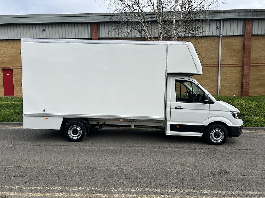 Volkswagen Crafter Tdi Cr35 Startline 2.0 Luton GN19KNM White #6