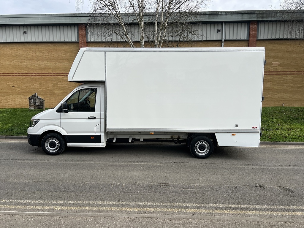 Volkswagen Crafter Tdi Cr35 Startline 2.0 Luton GN19KNM White #2