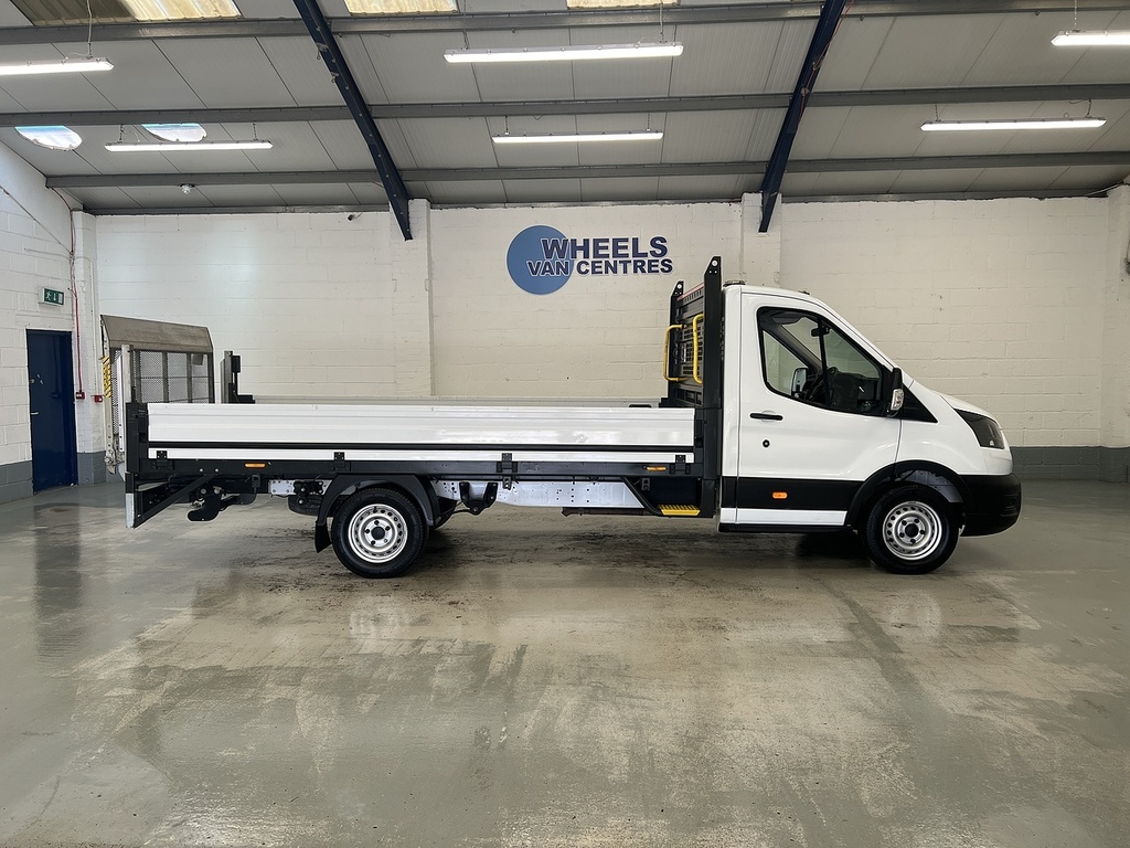 Ford Transit Custom 350 Ecoblue Leader 2.0 L4dropside Dies LL22KDO White #6