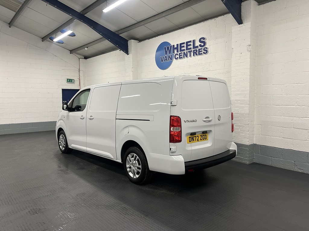 Vauxhall Vivaro 1.5 Turbo D 2900 Sportive Panel Van 6Dr Man DN72ZGD White #3