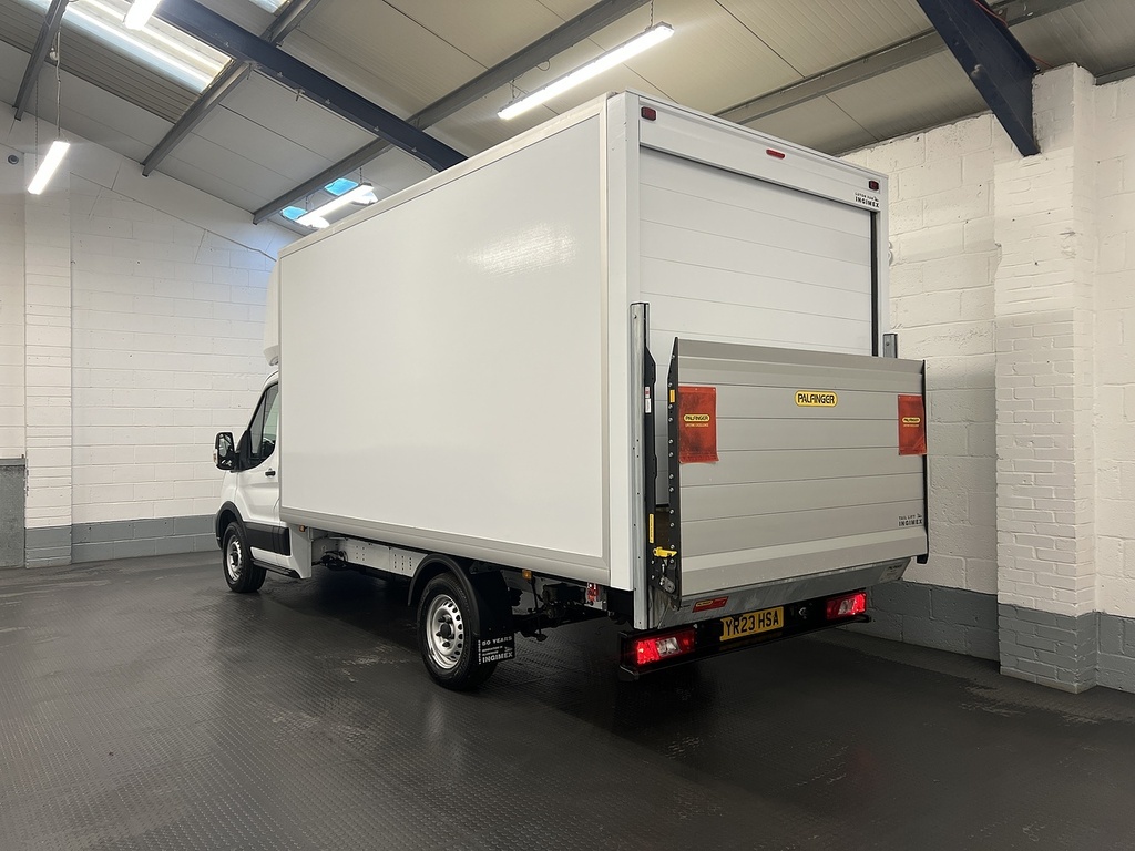 Ford Transit Custom 2.0 350 Ecoblue Leader Luton Van YR23HSA White #3
