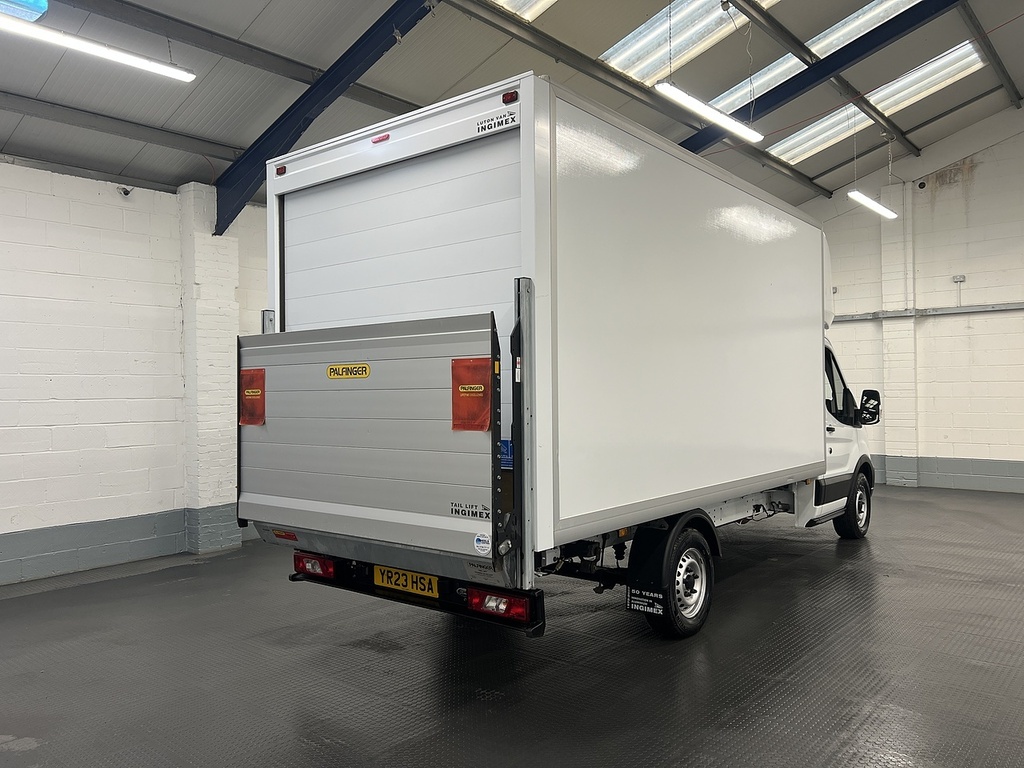 Ford Transit Custom 2.0 350 Ecoblue Leader Luton Van YR23HSA White #5