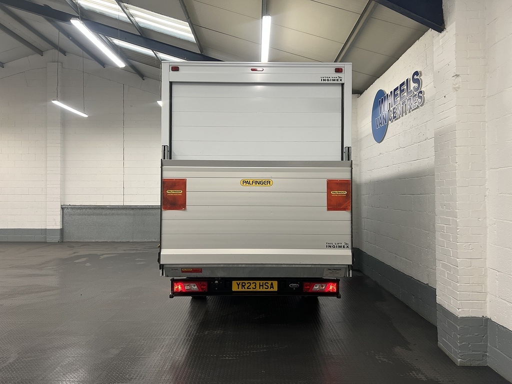 Ford Transit Custom 2.0 350 Ecoblue Leader Luton Van YR23HSA White #4