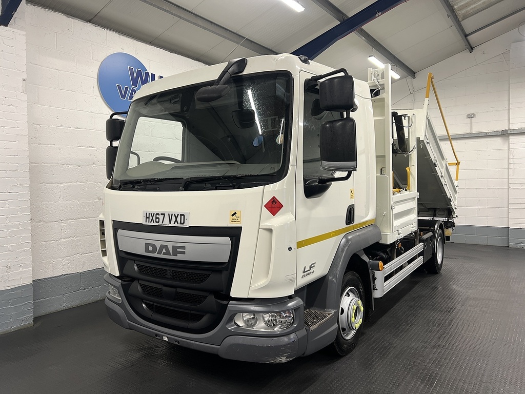 DAF All Models 0.0 Tipper Manuel White #1