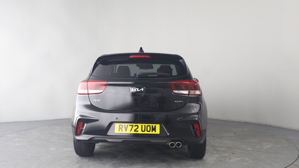 Kia RIO 1.0 T-gdi Mhev Gt-line S Hatchback Hybr Black #5