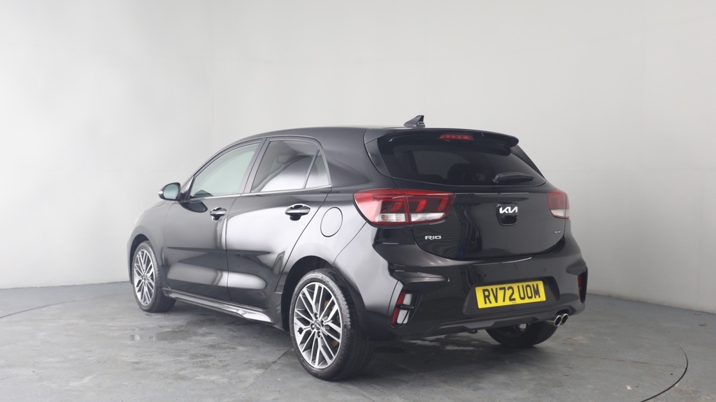 Kia RIO 1.0 T-gdi Mhev Gt-line S Hatchback Hybr Black #2