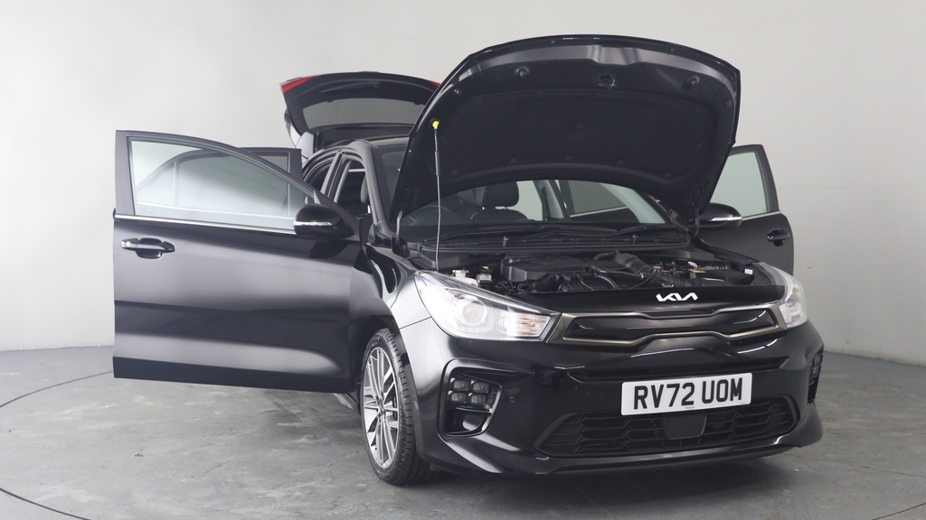 Kia RIO 1.0 T-gdi Mhev Gt-line S Hatchback Hybr Black #6