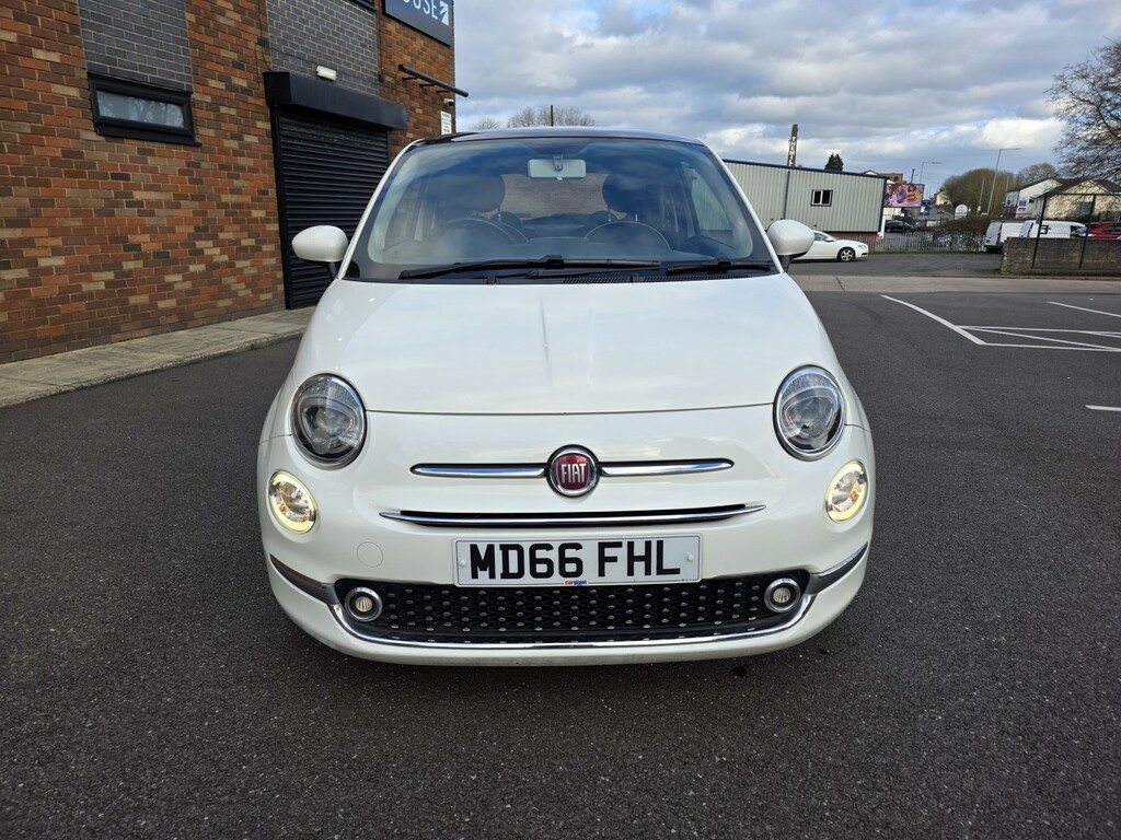 Fiat 500 Hatchback 1.2 500 My16 1.2 69Hp Lounge My16 2016 White
