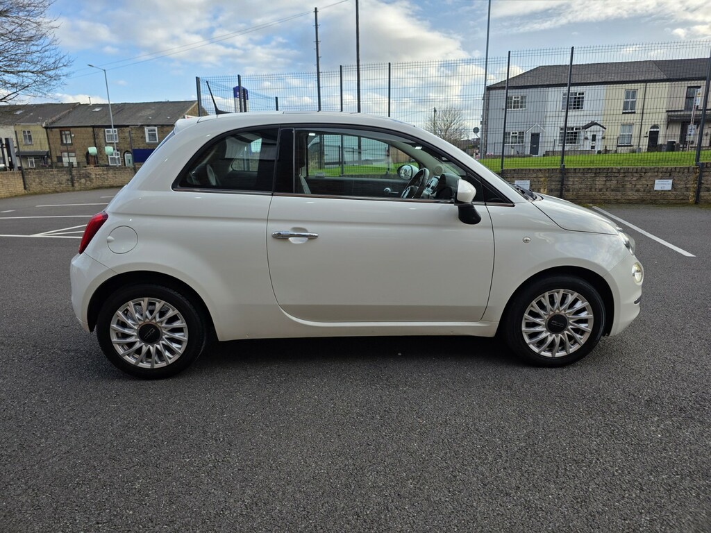 Fiat 500 Hatchback 1.2 500 My16 1.2 69Hp Lounge My16 2016 MD66FHL White #5