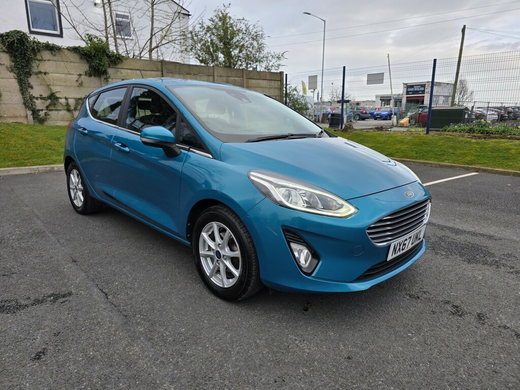 Ford Fiesta Hatchback 1.1 Ti-vct Zetec 201867 NX67UKL Blue #2