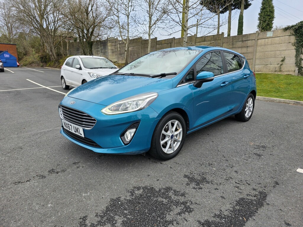 Ford Fiesta Hatchback 1.1 Ti-vct Zetec 201867 NX67UKL Blue #3