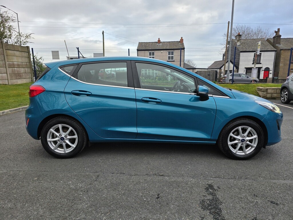Ford Fiesta Hatchback 1.1 Ti-vct Zetec 201867 NX67UKL Blue #5