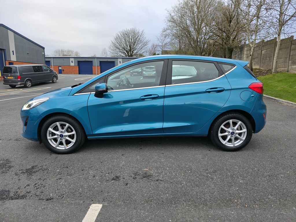 Ford Fiesta Hatchback 1.1 Ti-vct Zetec 201867 NX67UKL Blue #4